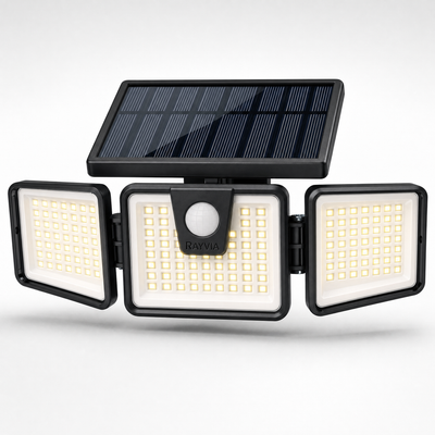 Rayvia - IP65 Solar Security Light