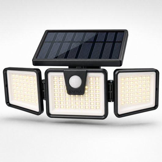 Rayvia - IP65 Solar Security Light
