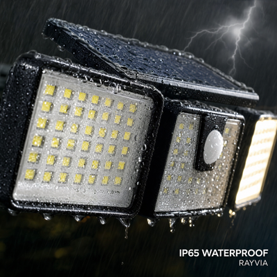 Rayvia - IP65 Solar Security Light