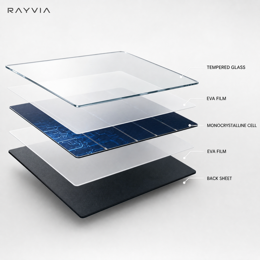 Rayvia - IP65 Solar Security Light