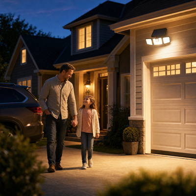 Rayvia - IP65 Solar Security Light